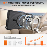 Étui de protection hybride TPU PC mat translucide magnétique antichoc mince à couverture intégrale pour Samsung S26 S25 S24 Ultra