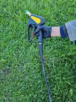Pistolet à eau haute pression ST 2300 5000 PSI avec mousse, gâchette courte et sécurisée, sortie 1/4''QC, M22, pistolet en laiton pour voiture et outils
