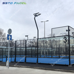 Pista <span class=keywords><strong>de</strong></span> Pádel Panorámica Galvanizada Profesional Personalizada a Buen Precio para Pistas <span class=keywords><strong>de</strong></span> Pádel Interiores y Exteriores para Club - Product Image 3