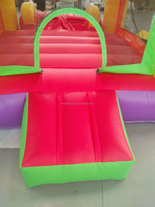 Castillo Inflable Comercial <span class=keywords><strong>de</strong></span> PVC, Casa <span class=keywords><strong>de</strong></span> Brinco Inflable para Adultos y Niños <span class=keywords><strong>con</strong></span> Tobogán, Tamaño Personalizado, Material <span class=keywords><strong>de</strong></span> PVC - Product Image 6