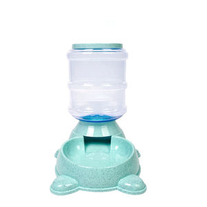 دلو تغذية الحيوانات الأليفة سعة كبيرة 3.8 لتر مجموعة دلو مياه الشرب 2 قطعة للمسافرين من رجال الأعمال - Product Image 4