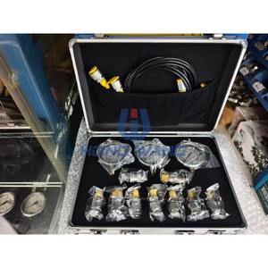 Outils de diagnostic pour excavatrices, manomètre hydraulique, 5 jauges, boîtier en acier inoxydable OEM, jauges de test de pression hydraulique - Product Image 3