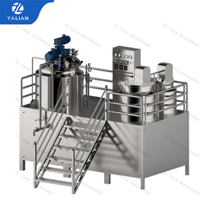 Mezclador emulsionante de homogeneización al vacío de pomada de elevación de alta velocidad para crema detergente líquido para lavar platos peluquería - Product Image 3