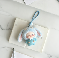 Gantungan Kunci Boneka PVC Imut Custom, Cetakan Injeksi, Lapisan Plush, Finishing Glossy, OEM ODM, Barang Jadi, Kemasan Asli