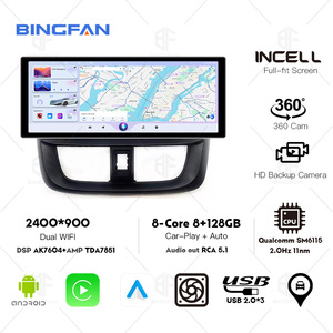 หน้า<span class=keywords><strong>จอ</strong></span>ติ<span class=keywords><strong>ด</strong></span>รถย<span class=keywords><strong>น</strong></span>ต์ขนาด 12.3 <span class=keywords><strong>น</strong></span>ิ้ว 8 คอร์ 8+128GB รองรับ DSP Wireless Carplay พร้อมกล้อง 360 องศา ระบบ Android พร้อม GPS สำหรับ<span class=keywords><strong>รถยนต์</strong></span> Toyota Yaris <span class=keywords><strong>Vios</strong></span> ปี 2017-2021 - Product Image 5