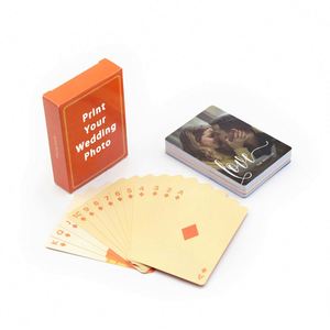 Customised Poker Favors Gifts Guest Bulk Personalized Playing <b>Cards</b> Paper for <b>Wedding</b> - Product Image 2