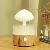 Nouveau design unique sommeil relaxant goutte d'eau son veilleuse aromathérapie arôme diffuseur d'huiles essentielles pluie nuage humidificateur