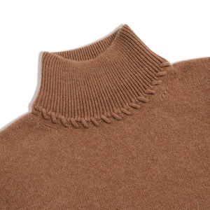 <span class=keywords><strong>Maglione</strong></span> di Cashmere spesso collo alto TOWNKANAWomen <span class=keywords><strong>con</strong></span> <span class=keywords><strong>maglione</strong></span> di Cashmere di alta qualità 100% intrecciato cavo - Product Image 2