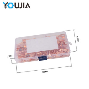 โอที-100 เอ ริงเทอร์มินัล ขั้วต่อสายไฟทองแดงบริสุทธิ์แบบหนาขึ้นแบบอัดเย็นสำหรับการเดินสายไฟฟ้า - Product Image 4