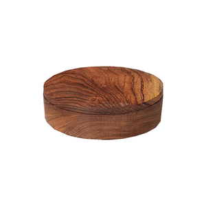 Kitchen or Dining Table Spice Container wooden masala box round