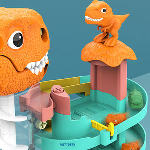 MJ jouets Rail voiture fente <span class=keywords><strong>jouet</strong></span> parking 5 étages assemblage bâtiment <span class=keywords><strong>dinosaure</strong></span> voiture <span class=keywords><strong>garage</strong></span> piste <span class=keywords><strong>jouet</strong></span> pour enfants - Product Image 2