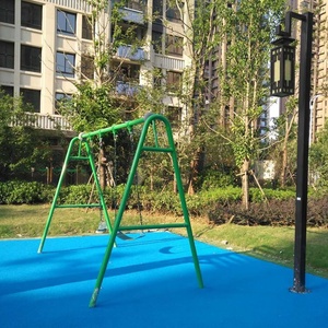 Zincato Outdoor Kids Play Gioco A Dondolo Singola A Battente per la vendita - Product Image 4