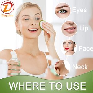 Coussinets de maquillage ronds réutilisables et lavables, nouveau, zéro déchet, tampons en coton de bambou, soins pour la <span class=keywords><strong>peau</strong></span> du visage - Product Image 2