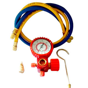 Hosen R134a R4A <span class=keywords><strong>R410a</strong></span> एकल गुना गेज नली एसी चार्जिंग टेस्टिंग - Product Image 2