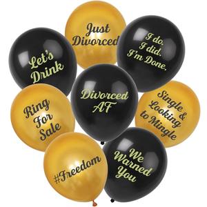 Mujeres divorciadas AF Decor Boy Bye Felicia Goodbye Party Single Party I Do. Lo hice. Globo de suministros para fiestas de despedida - Product Image 1