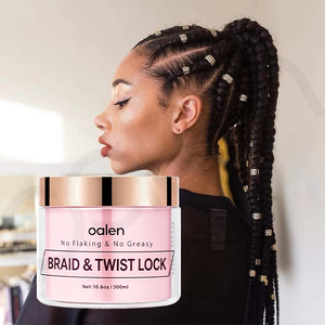 Gel coiffant Oalen Private Label en gros pour tresses et torsades, tenue extrême, sans résidus, anti-frisottis, brillance intense pour toutes les coiffures tressées - Product Image 6