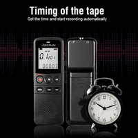 Enregistreur vocal numérique professionnel HD avec réduction du bruit, dictaphone à activation vocale, enregistrement WAV MP3 pour réunions, conférences, cours