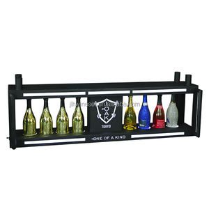 Espositore per Bottiglie <span class=keywords><strong>VIP</strong></span> LED JLH Modello 737, Personalizzabile con LOGO, Multicolore, Autoportante, Facile da Assemblare, per Nightclub e Bar - Product Image 1