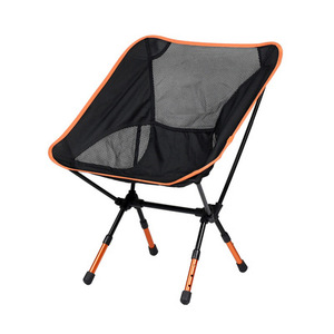 Silla plegable de aluminio para acampar en la playa, asiento portátil ligero y ajustable para exteriores, precio de promoción de fábrica - Product Image 4