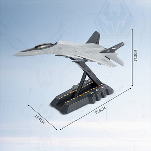 Modèle d'avion de chasse maritime en alliage de simulation à l'échelle 1:72, licence authentique du projet South Heaven <span class=keywords><strong>Gate</strong></span>, collection de modèles d'avions jouets - Product Image 1