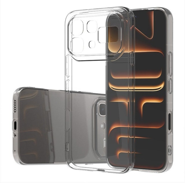 Transparent Phone Cases for Tecno Pova 8 5G High Clear Soft Tpu Anti Drop Phone Cover