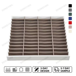 Bandeja para Pulseras, Color Gris, Cuadrada, 48 Compartimentos, Contenedor de Almacenamiento de Pulseras de Alta Gama, Bandeja de Terciopelo para Exhibición de Joyería y Brazaletes para Boutiques - Product Image 2