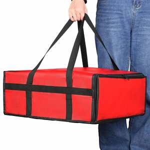 Bolsa Térmica Aislante Grande Personalizada para Entrega de Pizza, Resistente, de Oxford, con Espuma Plegable No Tejida para Empacar Alimentos - Product Image 3