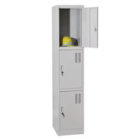 Armoire vestiaire en métal pour l'école, armoire à vêtements, armoire 3 portes en acier almirah designs, armoire design en acier, meubles de garde-robe