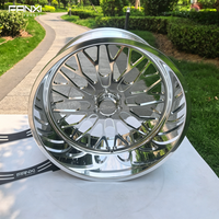 Nouvel ensemble de 4 roues polies 26x16 8x170 pour Ford F250 Concave 20x10 8x180 pour Chevy Silverado 22x10 6x139.7 pour Chevy GMC 1500