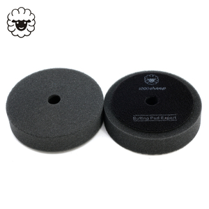Tampons de polissage en mousse noire de <span class=keywords><strong>3</strong></span> pouces OEM pour les carrosseries de voitures avec abrasif fin - Product Image 1