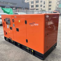Groupe électrogène diesel d'ATS de moteur monophasé portatif fait sur commande de Ricardo 50KVA/40KW 60Hz 230V 50 KVA 50KVA 40KW silencieux 40 KW