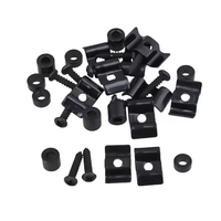 Black Metal Electric Guitar String Retainer for FD ST Style Electric Guitar Bass Parts Accessories