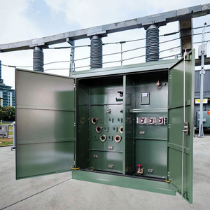 Üreticinin üç fazlı 19.92kv 300kva 500kva 1000kva 750kva ped monte trafo 480v çıkış gerilimi 60Hz frekans ile - Product Image 1