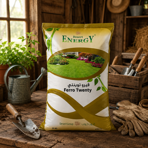 Ferro 20 Sulfato Ferroso 20% Hierro en Polvo Soluble, Fertilizante para Agricultura, Acondicionadores de Césped y Salud de Plantas, Precio al por Mayor 25kg - Product Image 1
