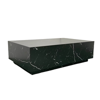 Luxe de haute qualité moderne contemporain MDF 3D autocollant élégant café thé Table d'appoint pour intérieur maison usage salon meubles