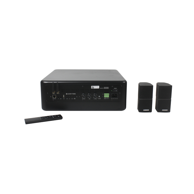 5" WIFI Subwoofer 150w at 4 Ohm Active Subwoofer Box With 2 Wall Speakers a Set of Wireless Bluetooth USB Wireless Subwoofer