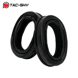 Cache-oreilles en silicone tactique TS TAC-SKY avec coussinets d'oreille remplaçables pour la <span class=keywords><strong>chasse</strong></span> et le tir Casque COMTA I II III V C2 C3 C5 - Product Image 3