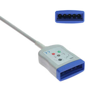 Compatible avec les câbles troncaux ECG Welch Allyns NT3C, NT3E à 5 fils IEC, câble troncal ECG pour usage hospitalier - Product Image 2