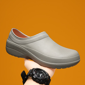 Zapatos de Chef para Hombre, Suela de Goma Antideslizante, Parte Superior de PVC, para Todas las Estaciones, Uso en Cocina y Restaurante - Product Image 2