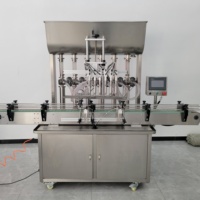 Machine de remplissage d'huile à haute viscosité entièrement automatique électrique pour applications chimiques et de boissons, emballage en sachet et en fût, moteur PLC