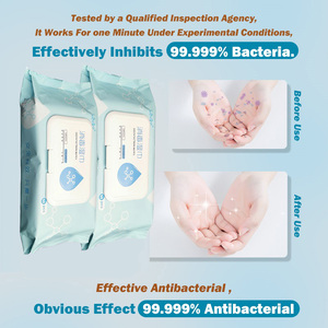 Vente en gros Grand paquet ménager de lingettes nettoyantes à l'alcool antiseptique Lingettes désinfectantes bon marché - Product Image 3