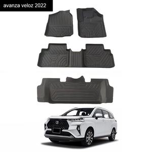 เสื่อปูพื้นรถ3D กันน้ำสำหรับ avanza <span class=keywords><strong>veloz</strong></span> <span class=keywords><strong>2022</strong></span> - Product Image 1