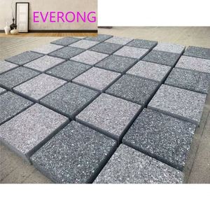 Natural Split Verde Gris Marrón Rojo <span class=keywords><strong>Porfido</strong></span> Pórfido Paisajismo Cubo Piedras Adoquines - Product Image 2