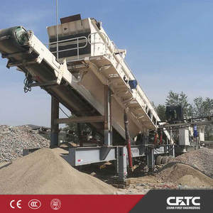 Concasseur à mâchoires mobile CFTC 50t pour carrière de pierres, concasseur à mâchoires mobile pour roche, à vendre au Ghana - Product Image 4