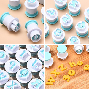 Cortadores de Galletas con Forma de Letras del Alfabeto, Fáciles de Usar, para Principiantes en la Repostería, Herramientas para Cortar Fondant, Pasteles y Galletas - Product Image 4