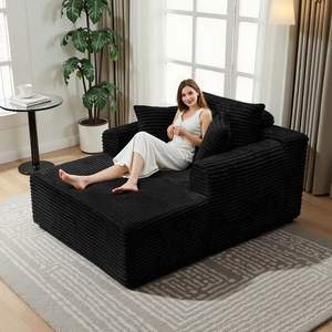 Sofá <span class=keywords><strong>de</strong></span> <span class=keywords><strong>Suelo</strong></span> Lazy Floor, Sillón Individual Convertible Fácil <span class=keywords><strong>de</strong></span> Mover y Compactar para Dormitorio - Product Image 3
