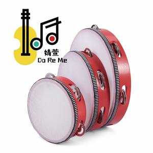 Percussioni nuovo design strumenti a percussione tamburello tamburello palmare tamburello giocattoli noise maker mano tamburo per bambini - Product Image 5