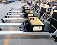 Pilates Reformer professionnel, équipement de fitness commercial pour le yoga, tour demi-tour en aluminium pour le modelage du corps, Pilates
