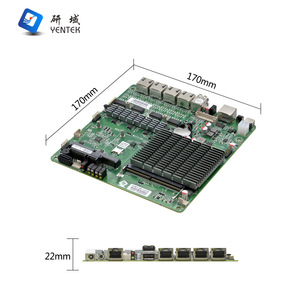 Carte mère Yentek M41V Mini ITX J4125 4 Gigabit Ethernet I225 DDR4 monocanal pour contrôle industriel - Product Image 1
