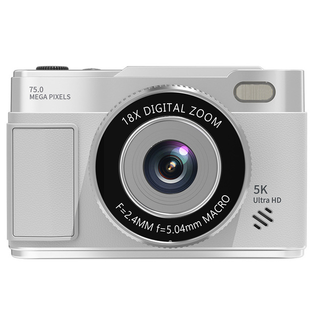 New Student Beginner HD CCD Digital Camera 75 Million Pixel 17x-30x Optical Zoom Electronic Image Stabilization Self-timer Flip